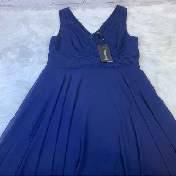 NWT Ever Pretty Tulle Sleeveless Cocktail Gown Size 12 EE0595 - Picture 3 of 9